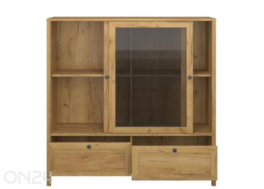 Vitriinikaappi Klark 133 cm kuvasuurennos