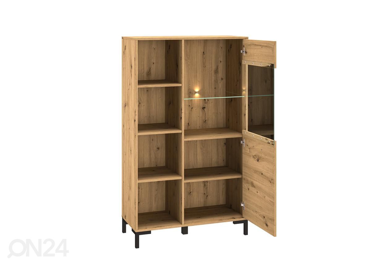 Vitriinikaappi Porto 90 cm kuvasuurennos