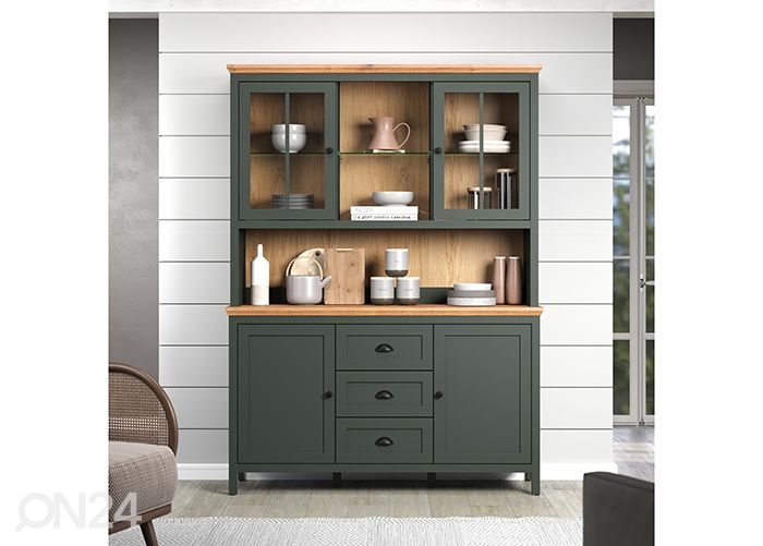 Vitriinikaappi Stanton 146 cm kuvasuurennos