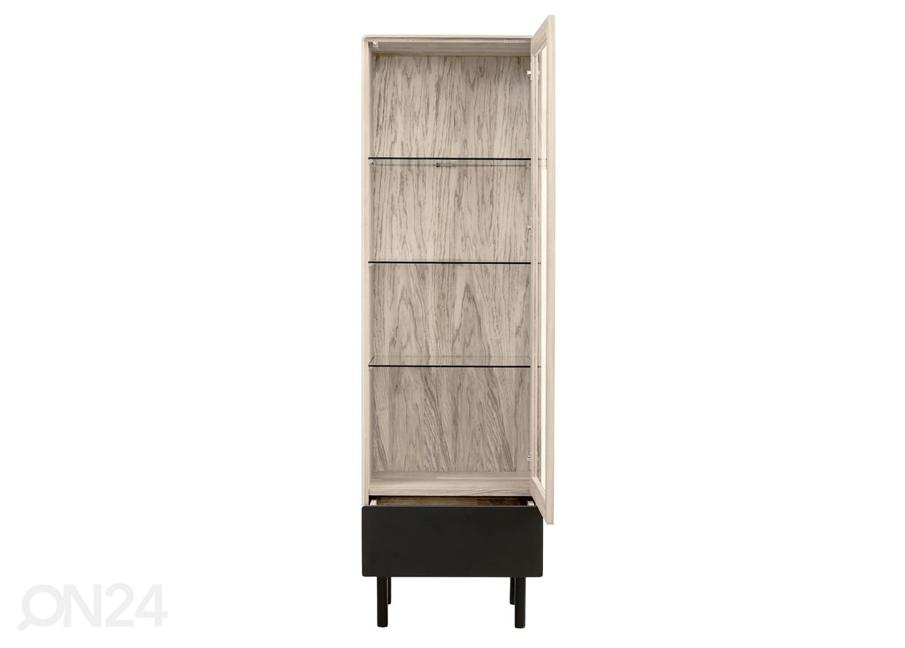 Vitriinikaappi Tokyo 55 cm, valkoinen öljy kuvasuurennos