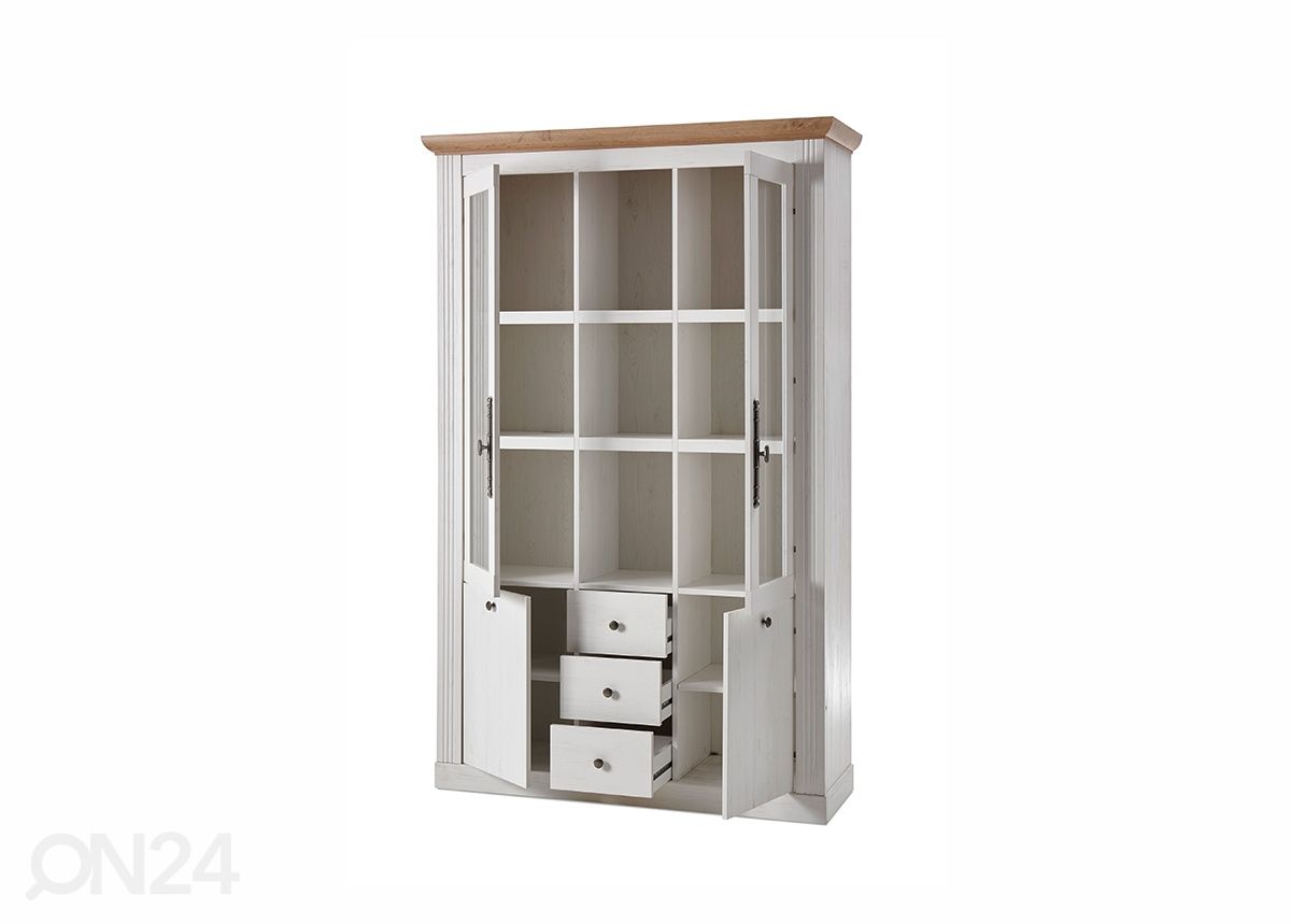 Vitriinikaappi Westminster 129 cm kuvasuurennos