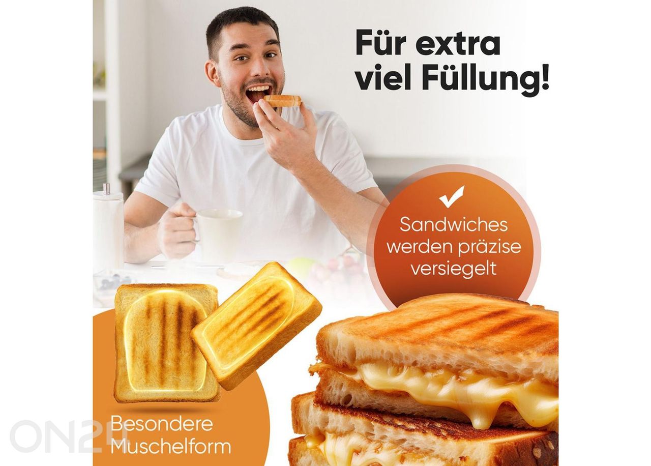 Voileivagrilli ProfiCook PCST1297 kuvasuurennos