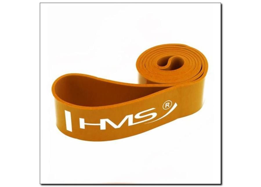 Voimistelu kuminauha HMS ORANGE GU05 101x4,5x2080 mm kuvasuurennos