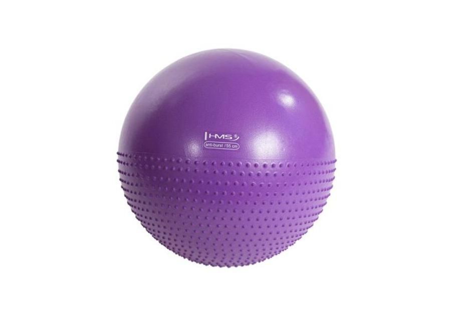 Voimistelupallo/hierontapallo HMS YB03 55 cm violetti kuvasuurennos