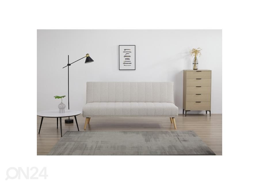 Vuodesohva Bariss beige kuvasuurennos