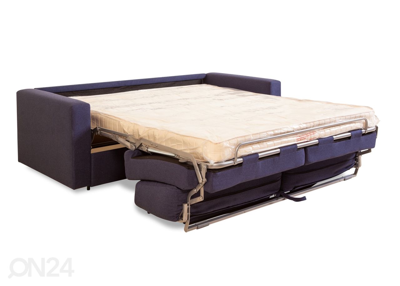 Vuodesohva Franke + Memory foam patja 160 cm kuvasuurennos
