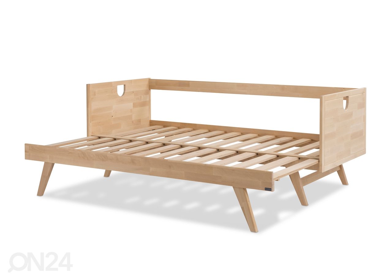 Vuodesohva Notte, koivu 200x75/140 cm kuvasuurennos