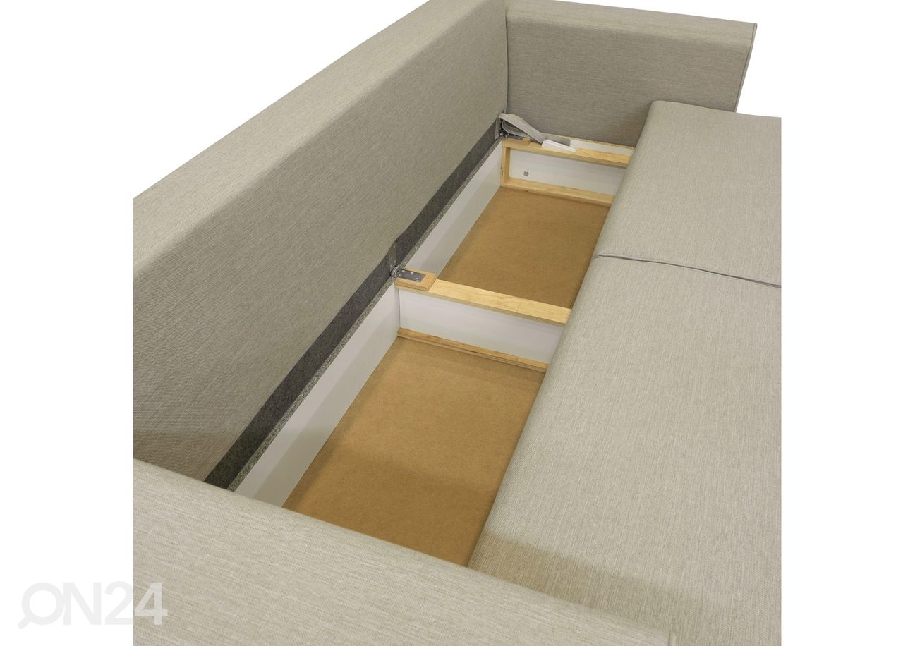 Vuodesohva vuodevaatelaatikolla Bella II kuvasuurennos