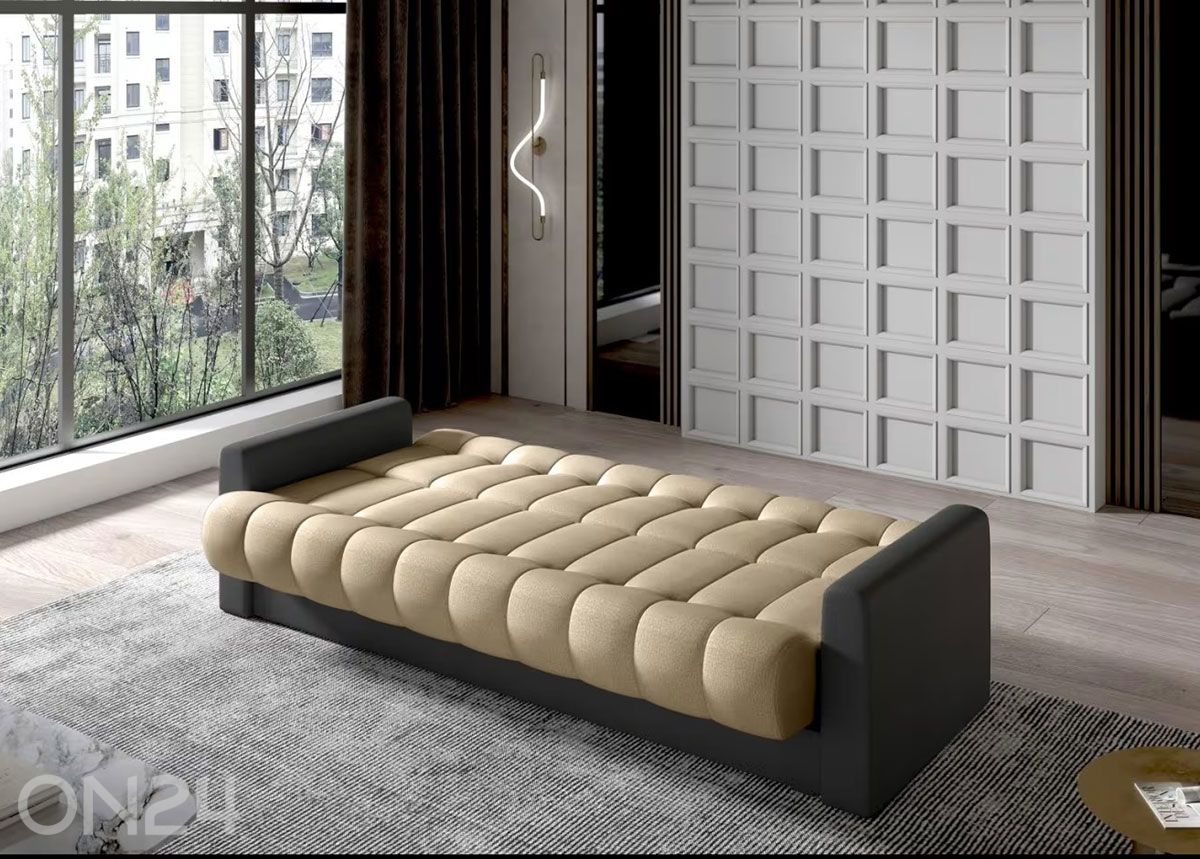 Vuodesohva vuodevaatelaatikolla Gro kuvasuurennos