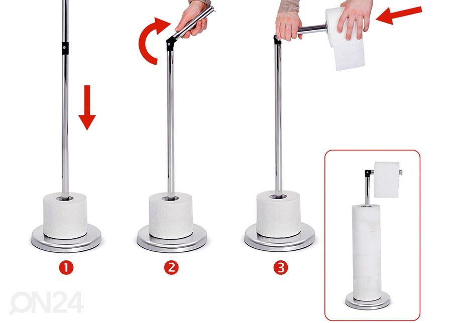 WC-paperiteline Tatkraft Ingrid kuvasuurennos