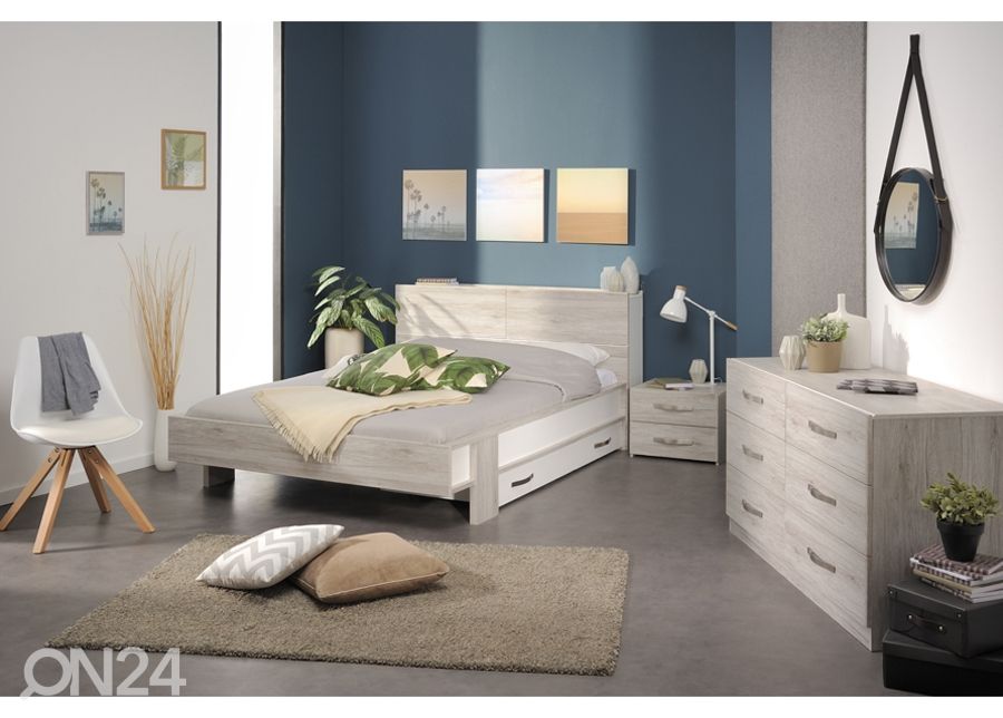 Yöpöytä Brera oak kuvasuurennos
