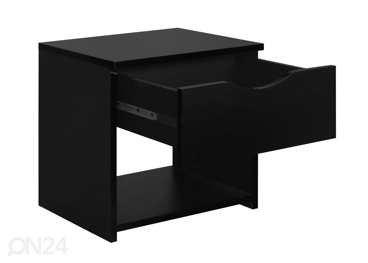 Yöpöytä LETTY BLACK kuvasuurennos