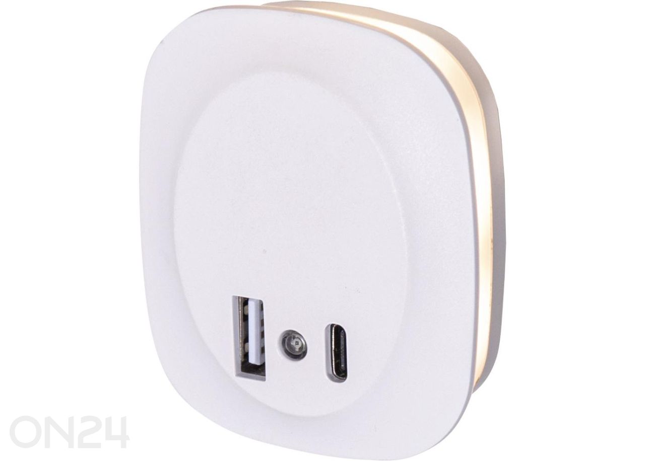 Yövalaisin USB-latauksella kuvasuurennos