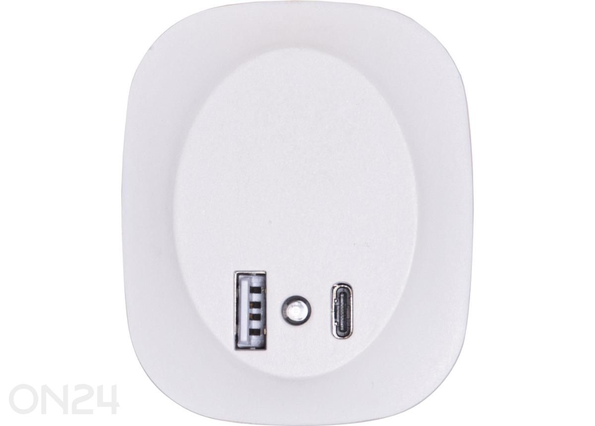 Yövalaisin USB-latauksella kuvasuurennos