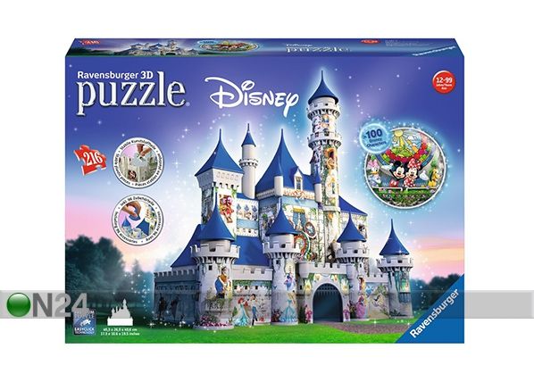 3D palapeli DISNEY LINNA 216 palaa