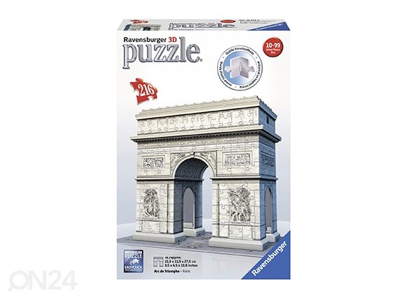 3D palapeli RIEMUKAARI 216 palaa