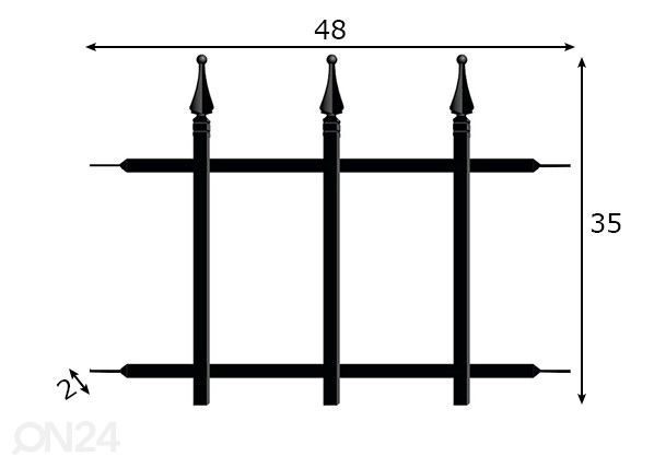 Aita GABI 48 cm mitat