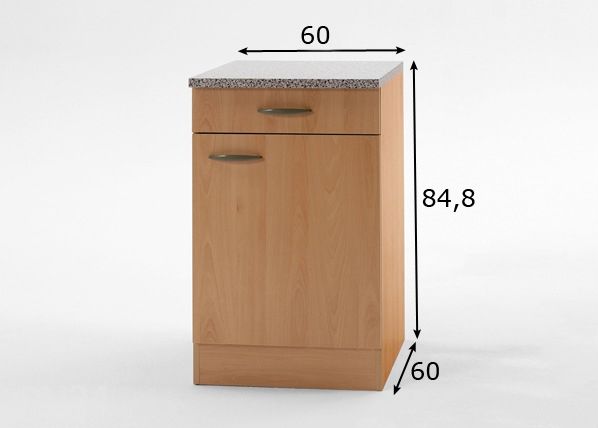 Alakaappi KLASSIK 60 mitat