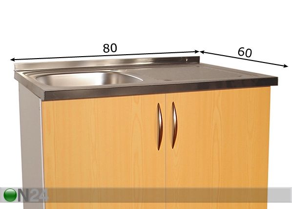 Allas 60x80 cm mitat
