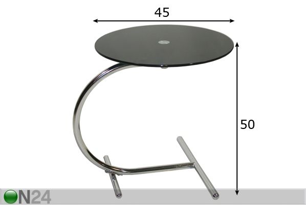 Apupöytä ASTI mitat