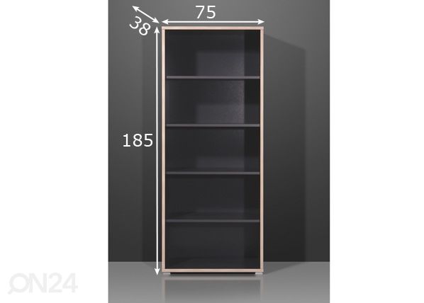 Arkistohylly Duo mitat
