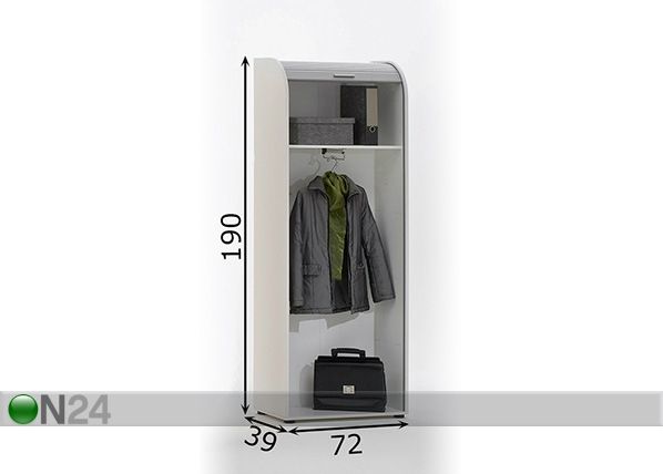Arkistointihylly Profi 22 mitat