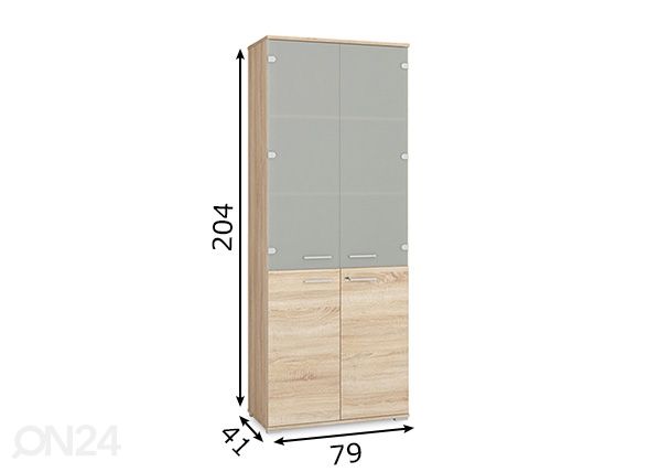Arkistointikaappi mitat
