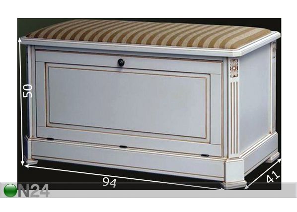 Arkku NIZZA -36 mitat