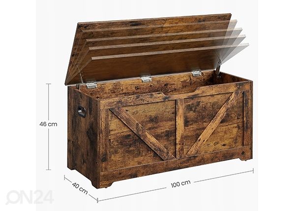 Arkku / säilytyslaatikko mitat