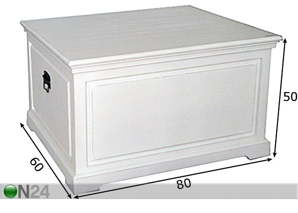 Arkku SNOW mitat