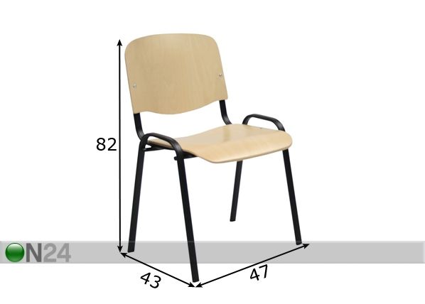 Asiakastuoli Iso mitat