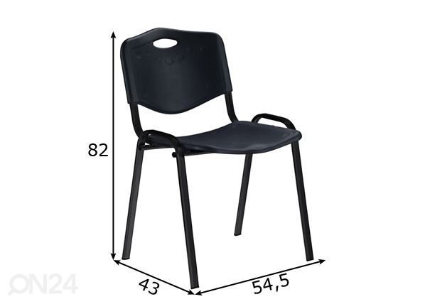 Asiakastuoli Iso mitat