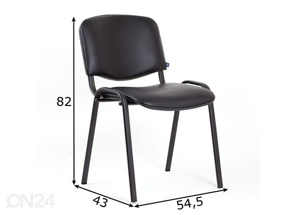 Asiakastuoli Iso mitat