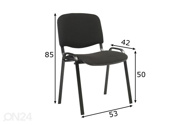 Asiakastuoli ISO mitat