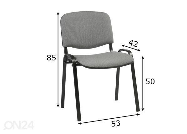 Asiakastuoli ISO mitat