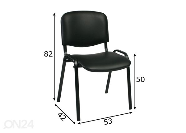 Asiakastuoli ISO mitat