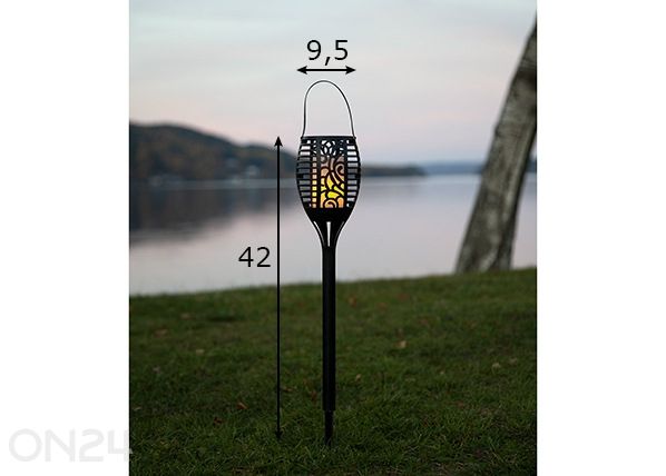 Aurinkokennovalaisin 3in1 mitat