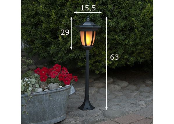 Aurinkokennovalaisin 4in1 mitat