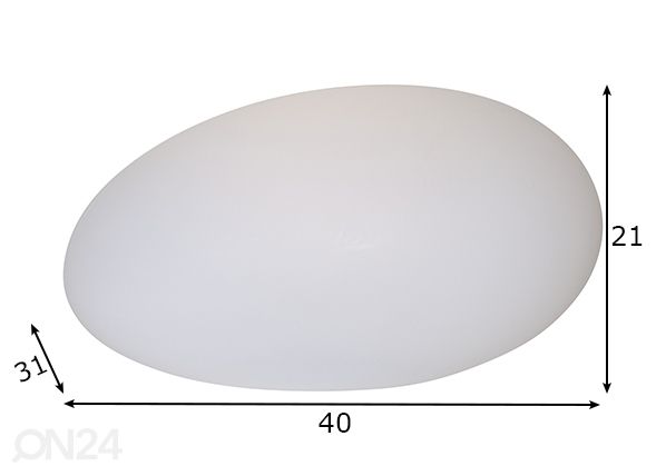 Aurinkokennovalaisin Globy mitat