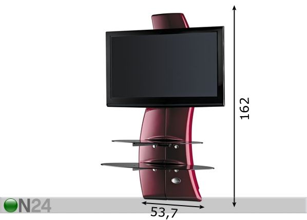 AV-teline plasma-/LCD-tv:lle MELICONI GHOST DESIGN 2000 mitat