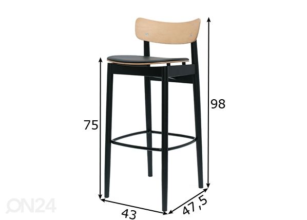 Baarijakkara Nopp mitat