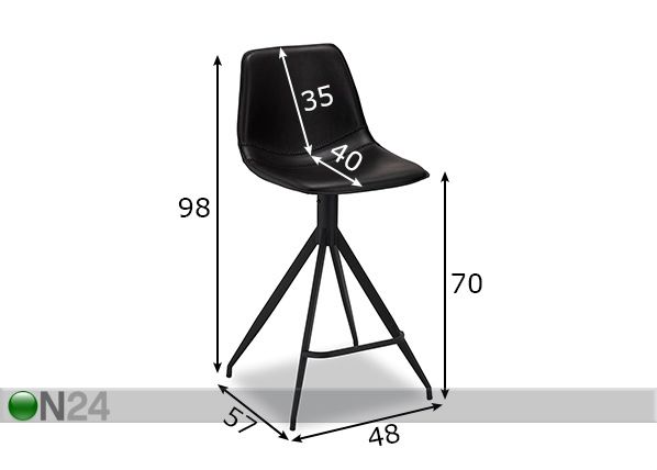 Baarijakkarat Isabel, 2 kpl mitat