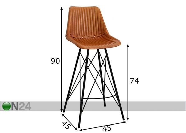 Baarituoli Sit mitat