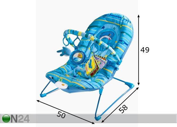 Babysitteri BRITTON® DELFIIN mitat