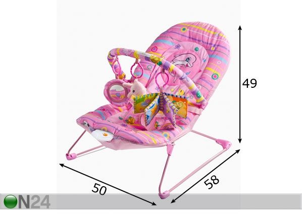 Babysitteri BRITTON® DELFIIN mitat