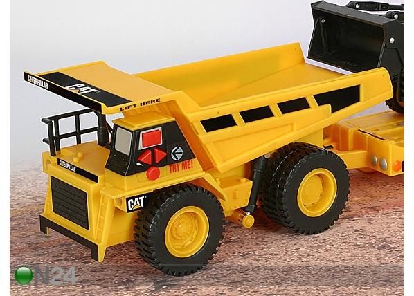 CATEPILLAR kippiauto ja kaivukone 9