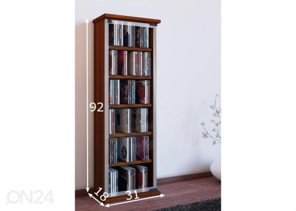 CD/DVD-kappi Classic mitat