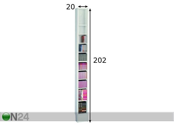 CD torni TOWER 180 mitat