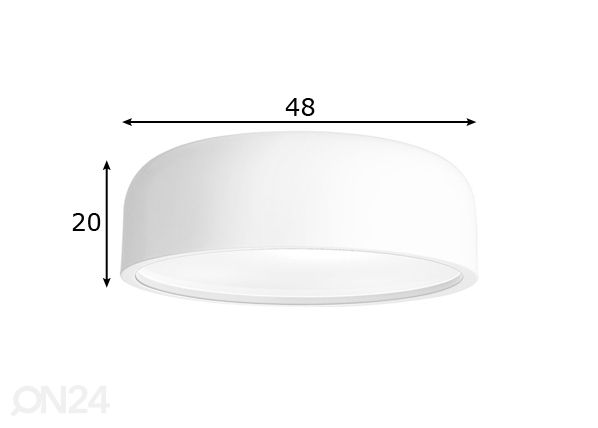 Design kattovalaisin Perletto mitat
