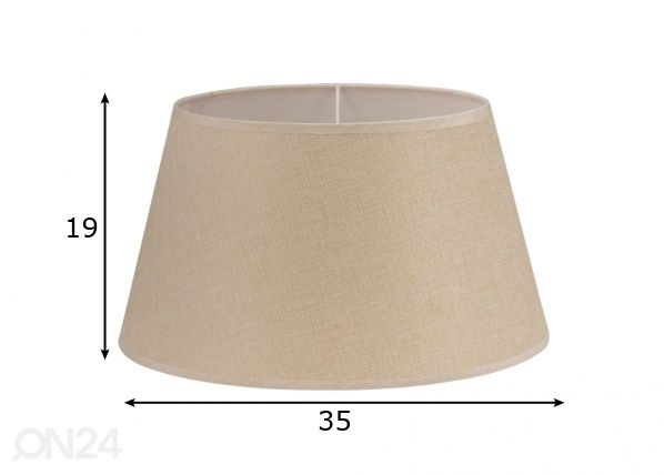 Eglo lampunvarjostimet, 2 kpl mitat